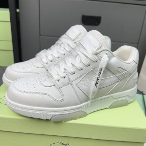 OFF-WH*TE Out Of Office Calf Leather Triple White