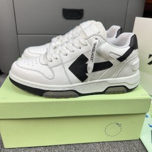 OFF-WH*TE Out Of Office "OOO" Low White Black