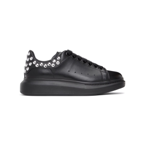 Alexander McQueen Oversized Black Studded Heel
