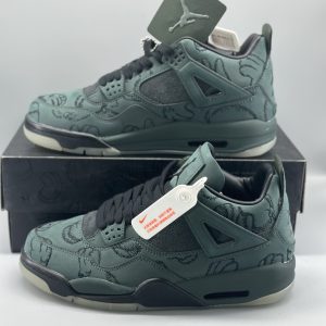 Jordan 4 Air Kaws Green