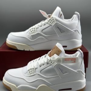 Jordan 4 Retro Levi’s White (Levi’s Tag)