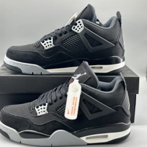 Jordan 4 Retro SE Black Canvas