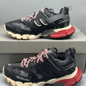 Balenciaga Track Black Grey Red 542023W1GB61002