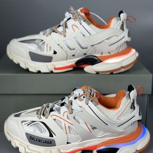 Balenciaga Track Orange-white Led Track 542023 W3AC1 1092