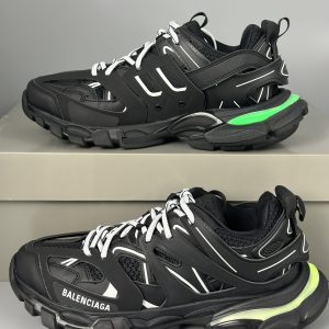 Balenciaga Track Puttee Black Led Track 542023 W3AC1 1091