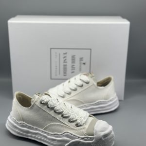 Maison Mihara Yasuhiro Hank OG Sole Canvas Low White