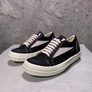 Rick Owens Lido DRKSHDW Vintage Cotton Denim Low Black Milk DU01D1803 CBLVS 911
