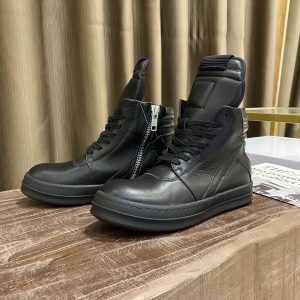 Rick Owens Geobasket Triple Black RU17F8894 LPO 999