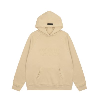 Fear of God Essentials Hoodie Sand