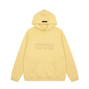 Fear of God Essentials Hoodie Light Tuscan