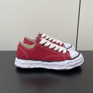 Maison Mihara Yasuhiro Peterson OG Sole Canvas Low Red A01FW702-RED