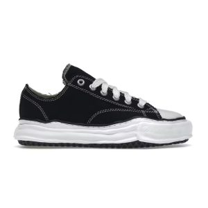 Maison Mihara Yasuhiro Peterson OG Sole Canvas Low Black A01FW702-BLK