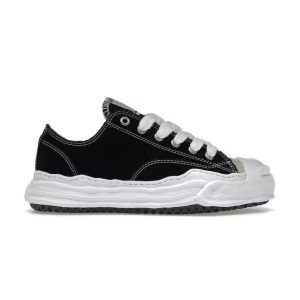 Maison Mihara Yasuhiro Hank OG Sole Canvas Low Black A05FW702