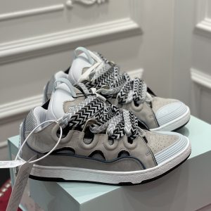 Lanvin Wmns Curb Sneakers 'Grey'